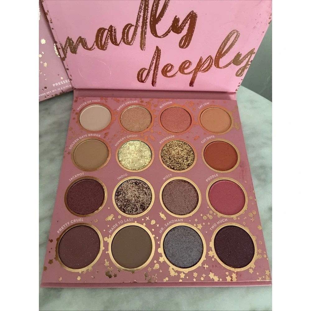 ColourPop Truly Madly Deeply Eyeshadow Makeup Palette - Cruelty Free. RARE!
